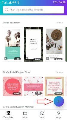 Cara Mudah Membuat Logo di Aplikasi Canva 3 memulai pembuatannya