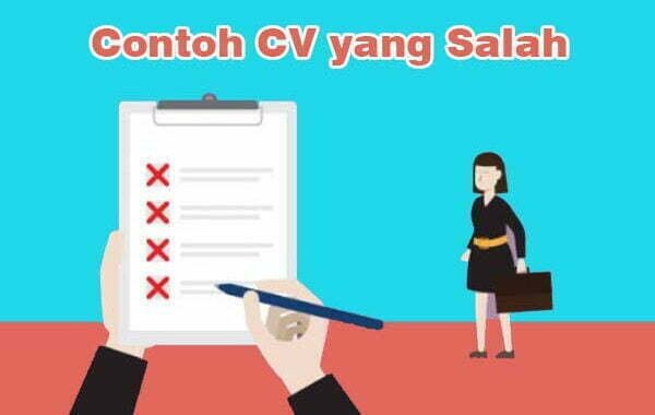 Contoh CV yang Salah