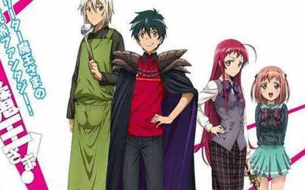 Anime action romance Hataraku Maou-sama