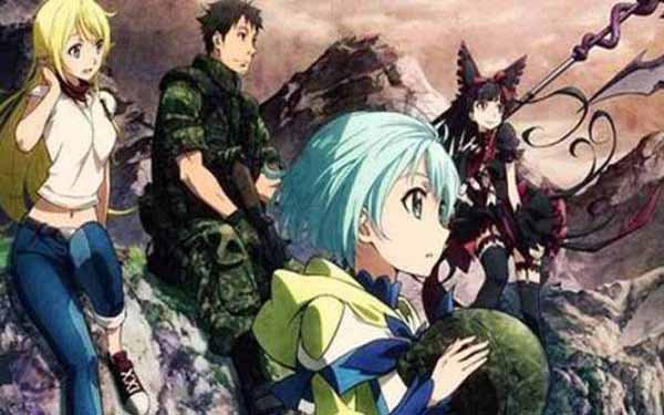 anime adventure Gate Jietai Kanochi nite, Kaku Tatakaeri